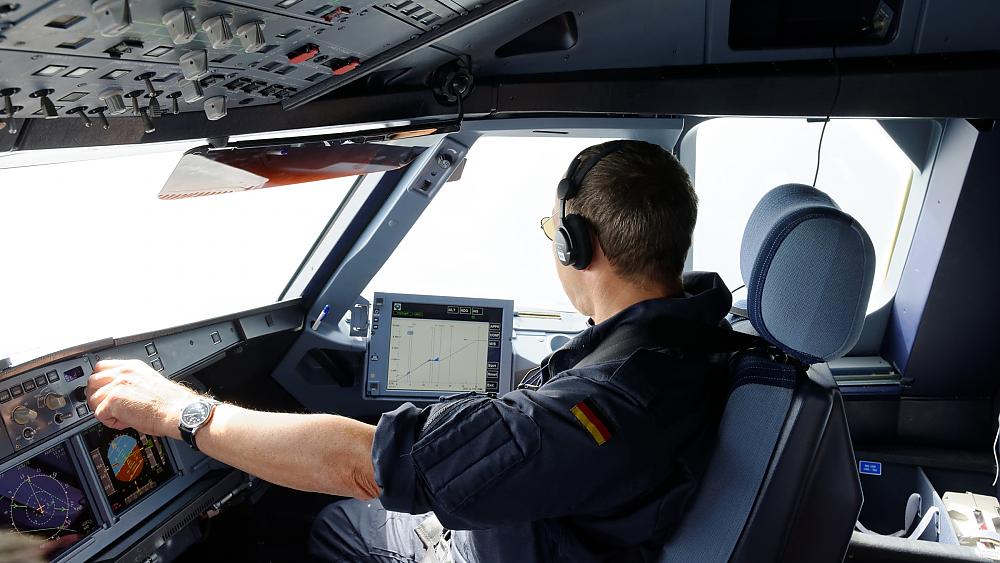 Probeflug LNAS im Testflugzeug ATRA (Quelle:  DLR)